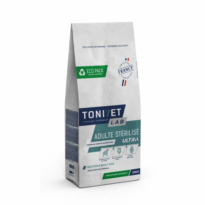Tonivet Ultra Chien Adulte Stérilisé - 10kg 3 Tonivet Ultra Chien Adulte Stérilisé - 10kg