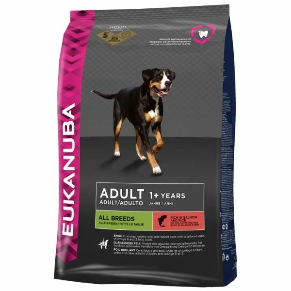 Eukanuba Adult Large Breed Pour Chien Saumon Et Orge 12kg 4 Eukanuba Adult Large Breed Pour Chien Saumon Et Orge 12kg – Image 2