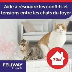 Feliway Friends -Promos VetoStore Boutique feliway friends diffuseur 1recharge 4 FR 1