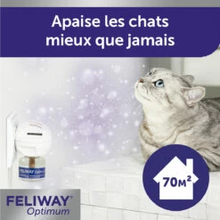 FELIWAY Optimum Diffuseur 24 FELIWAY Optimum Diffuseur -Promos VetoStore Boutique feliway optimum diffuseur 1recharge 4 FR 1
