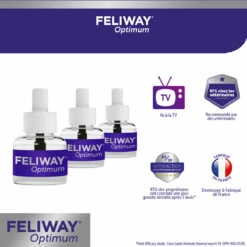 FELIWAY Optimum Diffuseur 22 FELIWAY Optimum Diffuseur -Promos VetoStore Boutique feliway optimum diffuseur 3recharges 1 FR 1