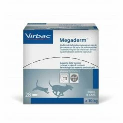 Virbac Megaderm Monodose Chat Et Petit Chien 28 Sachets De 4ml -Promos VetoStore Boutique megaderm 28 x 4 ml chats chiens 10 kg