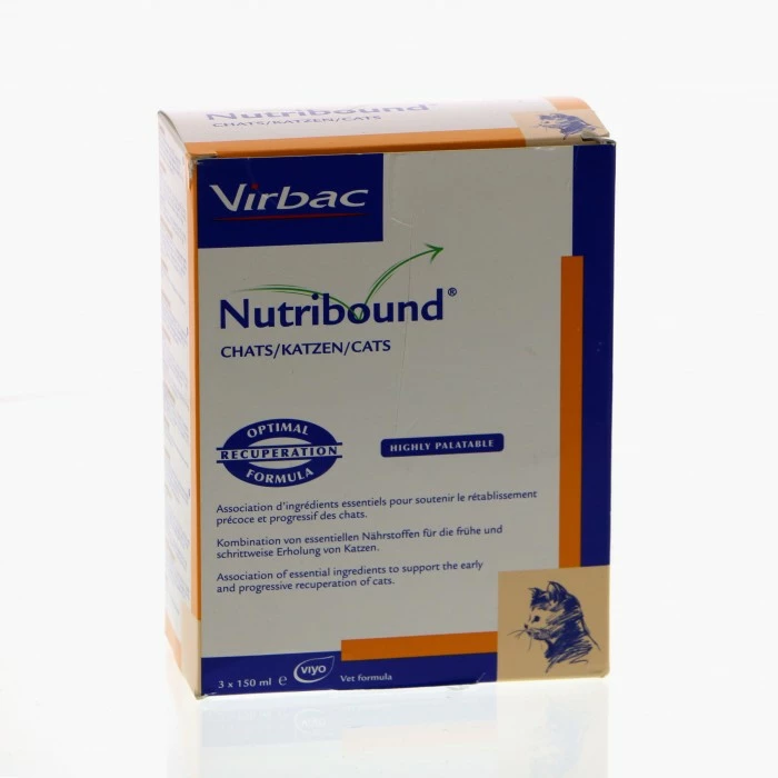 Virbac Nutribound Chats - 3 X 150ml 5 Virbac Nutribound Chats - 3 X 150ml – Image 3