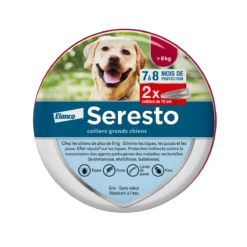 Seresto Collier Chien -Promos VetoStore Boutique packshot seresto x2 duopack grand chien