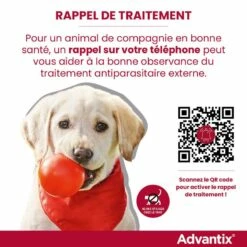 Advantix Très Petit Chien 2-4Kg -Promos VetoStore Boutique rappel traitement advantix FR 1