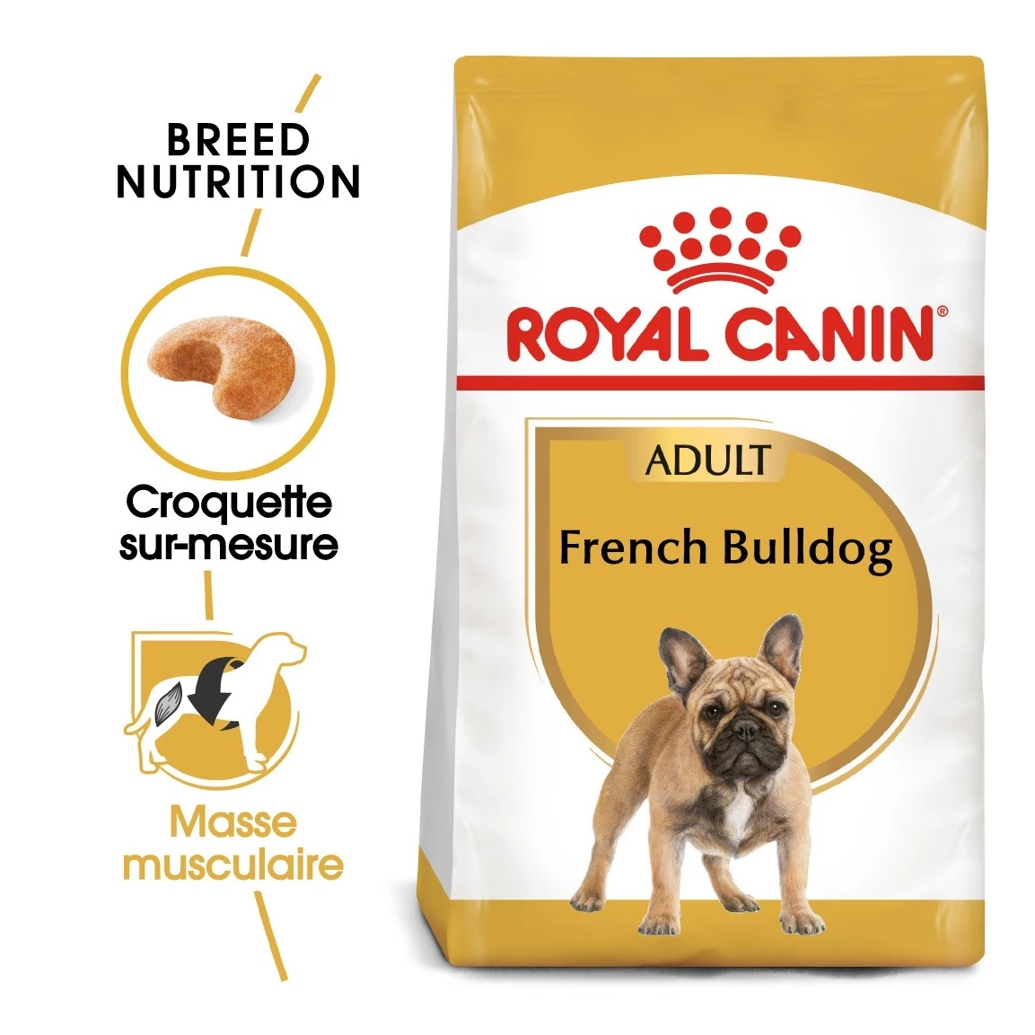 Royal Canin French Bulldog Adult Pour Chien 9kg 5 Royal Canin French Bulldog Adult Pour Chien 9kg – Image 3
