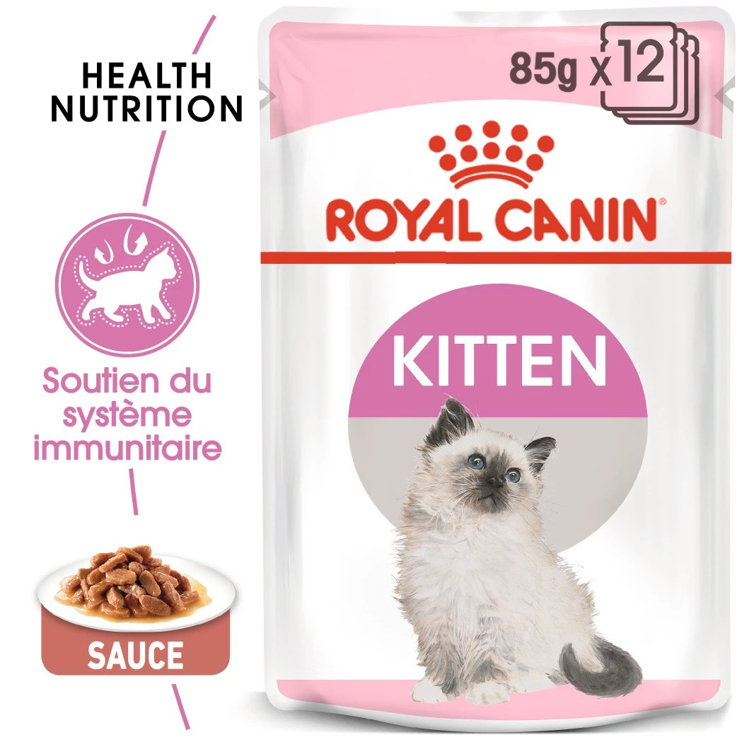 Royal Canin Kitten Sachet - Emincé En Sauce 7 Royal Canin Kitten Sachet - Emincé En Sauce – Image 5