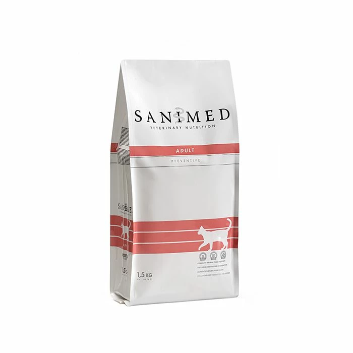 Sanimed Adulte Croquettes Pour Chats 1,5kg 3 Sanimed Adulte Croquettes Pour Chats 1,5kg