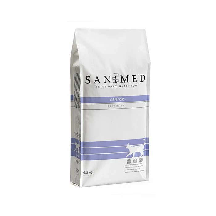Sanimed Senior Croquettes Pour Chats 4,5kg 3 Sanimed Senior Croquettes Pour Chats 4,5kg