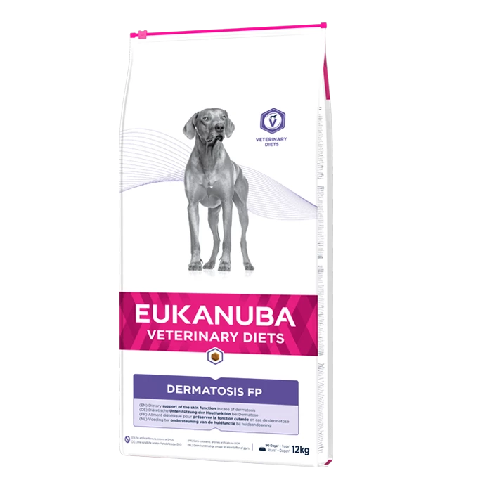 Eukanuba Vdiet Dermatosis Fp Pour Chien 12kg 3 Eukanuba Vdiet Dermatosis Fp Pour Chien 12kg